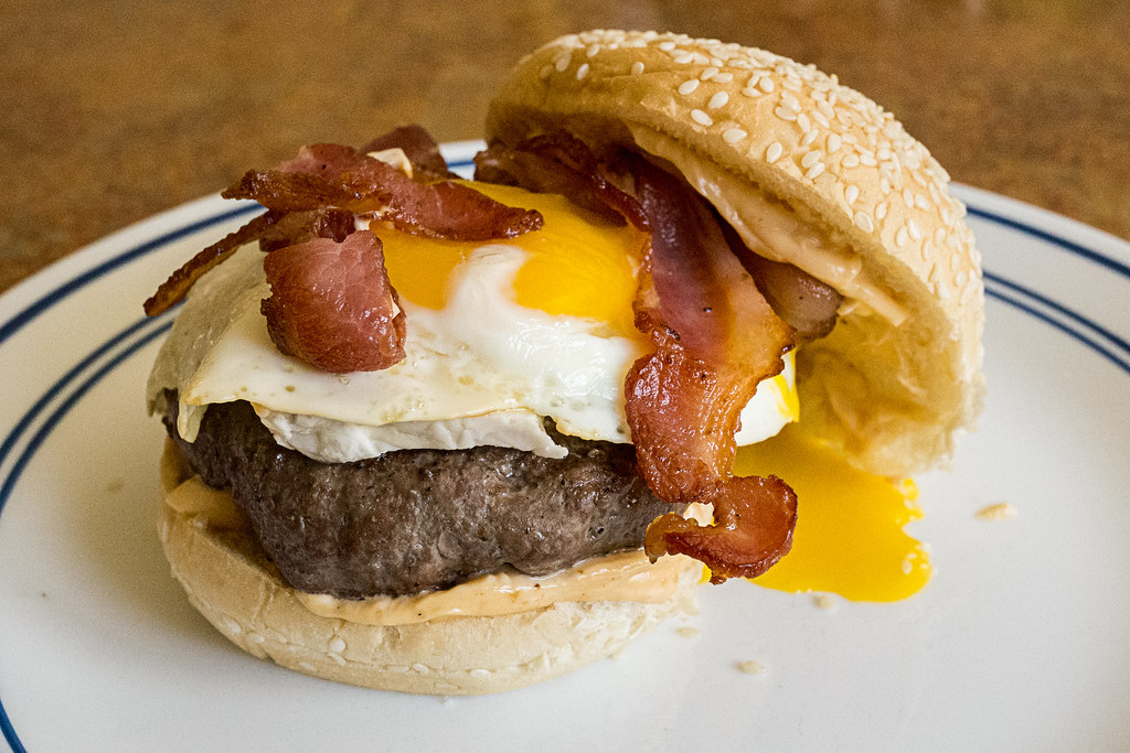 Breakfast Burger Recipe