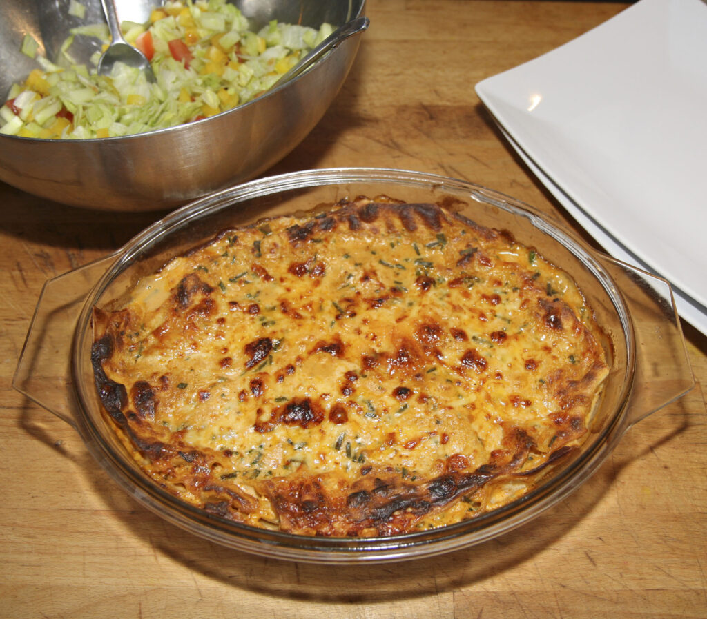 Cheesy Seafood Lasagna Recipe