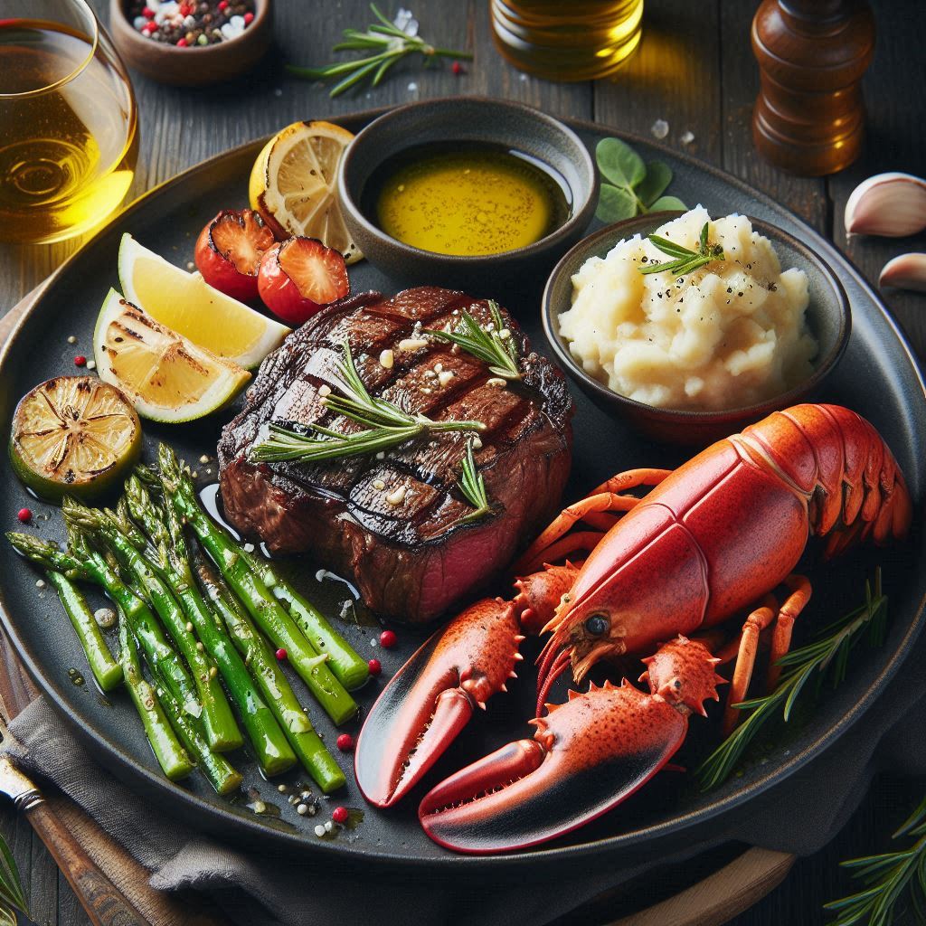 Steak and Lobster Dinner Recipe