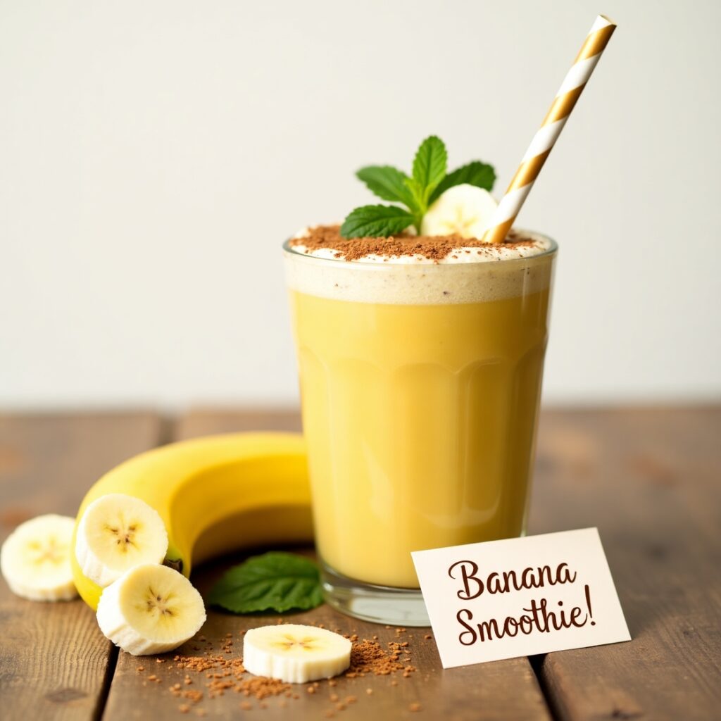 Vegan Banana Smoothie
